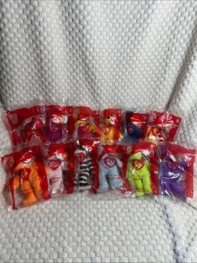 McDonald’s TY Beanie Babies Happy Meals 25th Anniversary Set of 12